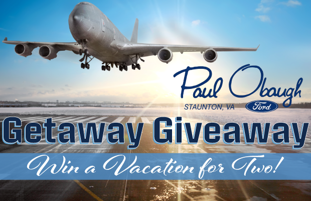 Paul Obaugh Ford’s Getaway Giveaway!