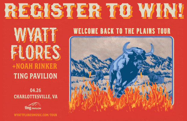 Enter for Tickets to See Wyatt Flores at Ting Pavillion!