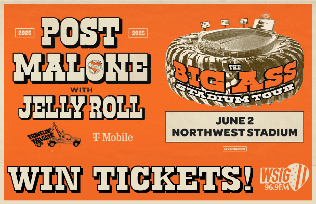 Win Jelly Roll and Post Malone Tickets on Braggin’ Rights!