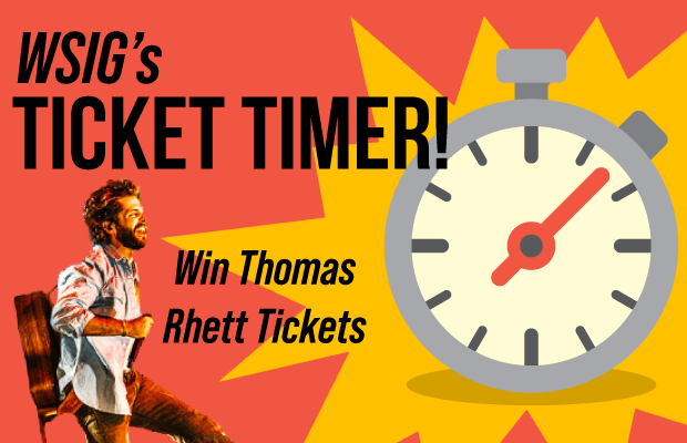 WSIG Thomas Rhett Ticket Timer WSIG Thomas Rhett Ticket Timer