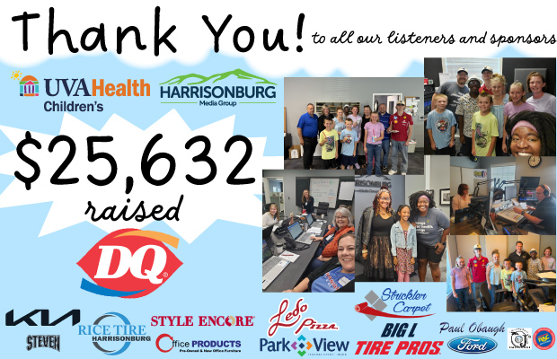 Thank You!: Over $25k Raised for the Valley Cares for Kids Radiothon